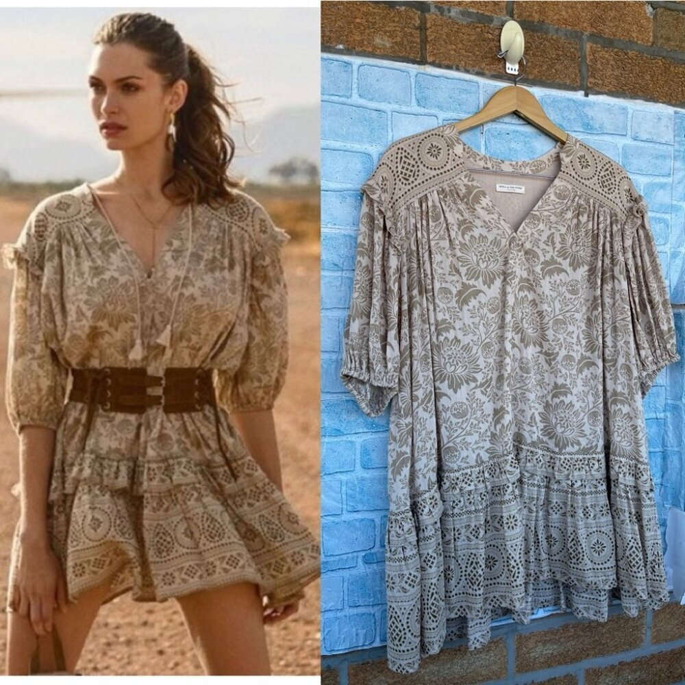 Spell and the gypsy lionness tunic dress small